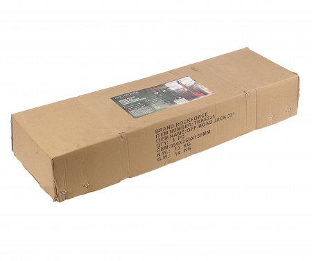 Домкрат RF-TRA8335 реечный 3т 33" (высота подхвата - 155мм, высота подъема - 680мм) ROCKFORCE /1
