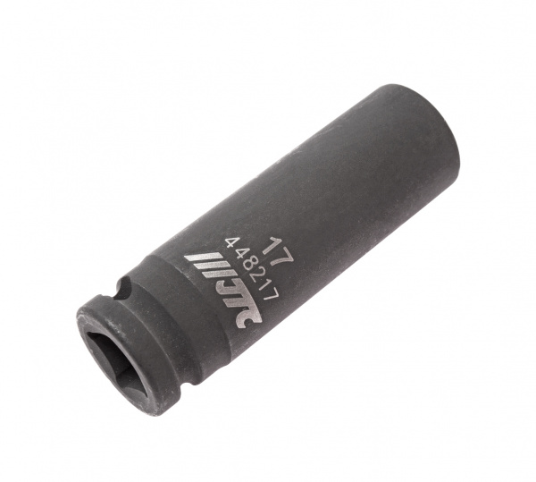 JTC Головка торцевая 1/2" 17мм ударная глубокая L=82мм JTC JTC Головка торцевая 1/2" 17мм ударная глубокая L=82мм JTC