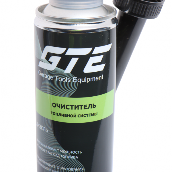 GTE Очиститель топливной системы дизель 335мл в бак на 40-60л GTE GTE Очиститель топливной системы дизель 335мл в бак на 40-60л GTE