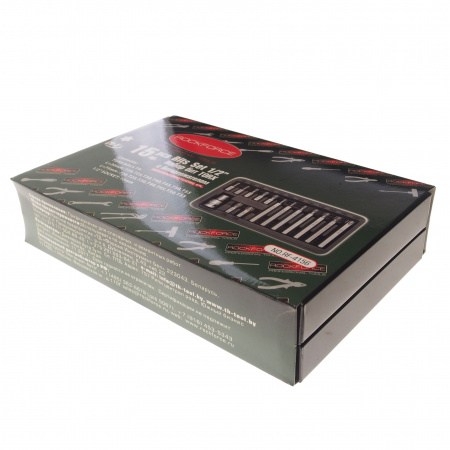 Набор бит RF-4156 TORX с битодержателем,15пр. 1/2"(L: 30/75мм; Т20,Т25,Т30,Т40,Т45,Т50,Т55), в металлическом кейсе ROCKFORCE /1