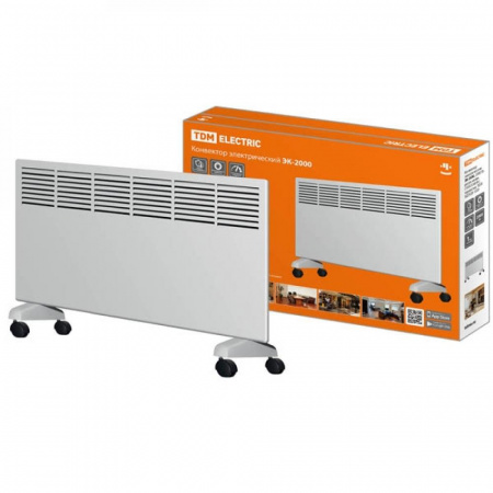 Обогреватель конвекционный TDM ЭК-2000 2000Вт регул. мощности (1000/2000 Вт) термостат (1)