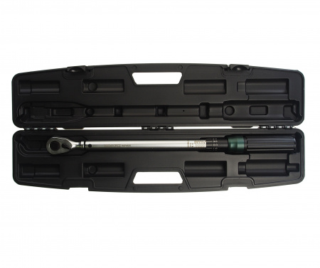 Ключ динамометрический RF-6474535 щелчкового типа с быстр.фикс. "Premium" 40-220Нм,1/2",в пласт. кейсе ROCKFORCE /1/6