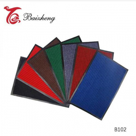 Коврик придверный BAIZHENG "Standart"  60х90см синий (Bay) (30)