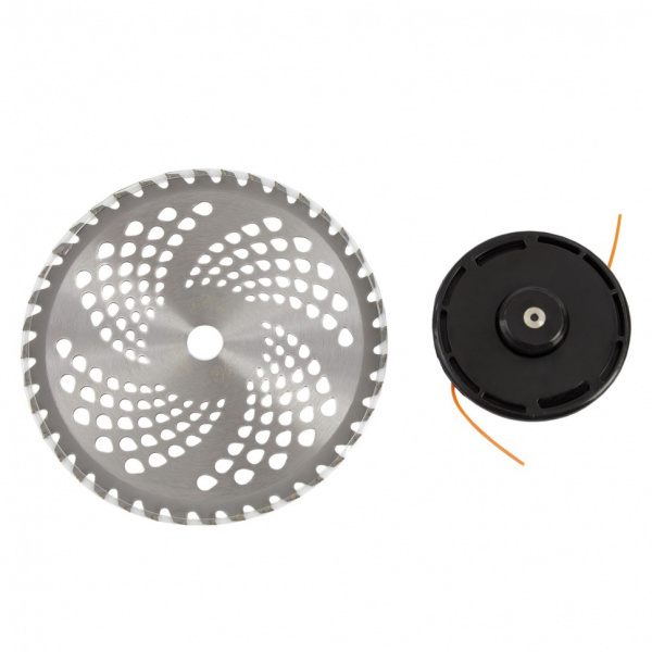 Триммер бензиновый DTL-43, 43 см3, неразъемная штанга, состоит из 2 частей Denzel 