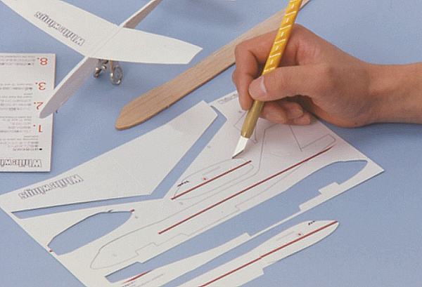 OLFA с перовым лезвием 6 мм, нож (OL-AK-1/5B)