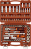 OMT108S Набор инструмента универсальный 1/4", 3/8", и 1/2"DR, 108 предметов