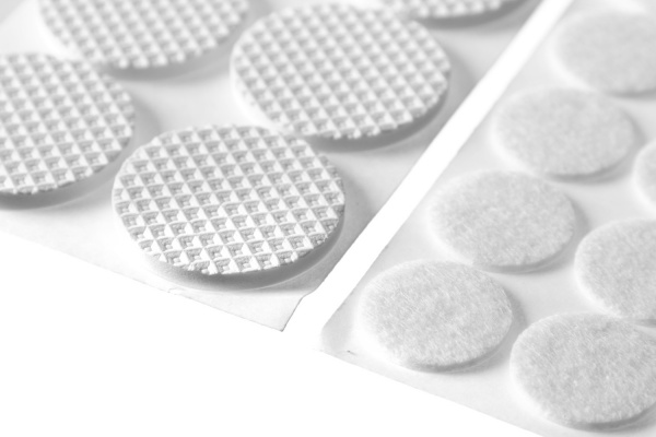 STAYER белые, самоклеящиеся, 98 шт, набор мебельных накладок (40917-H98)