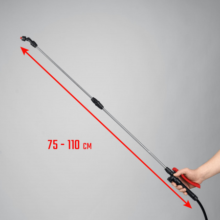 ЗУБР 16 л, колеса, аккумуляторный опрыскиватель (ОПС-16К)