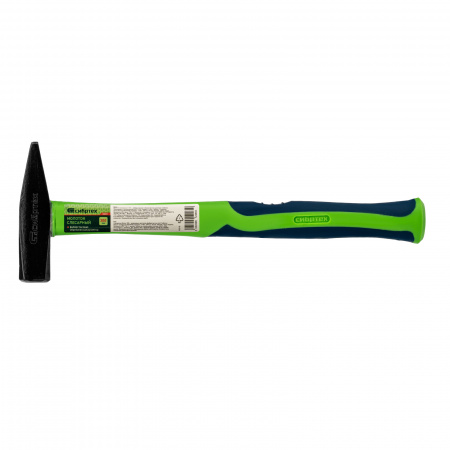 Молоток слесарный, 300 г, фибергласовая обрезиненная рукоятка Сибртех