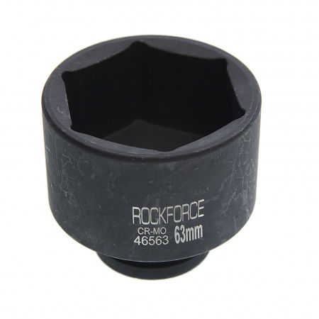 Головка торцевая 63мм 3/4" 6-гранная ударная L=70мм ROCKFORCE RF-46563 /1/25 Головка торцевая 63мм 3/4" 6-гранная ударная L=70мм ROCKFORCE RF-46563 /1/25