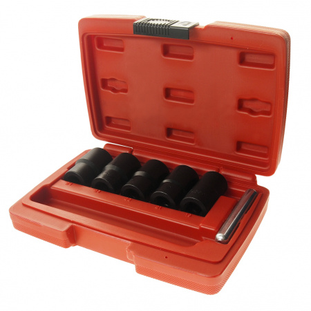 JTC Набор головок для поврежденных болтов 1/2" 19-24мм 6 предметов JTC