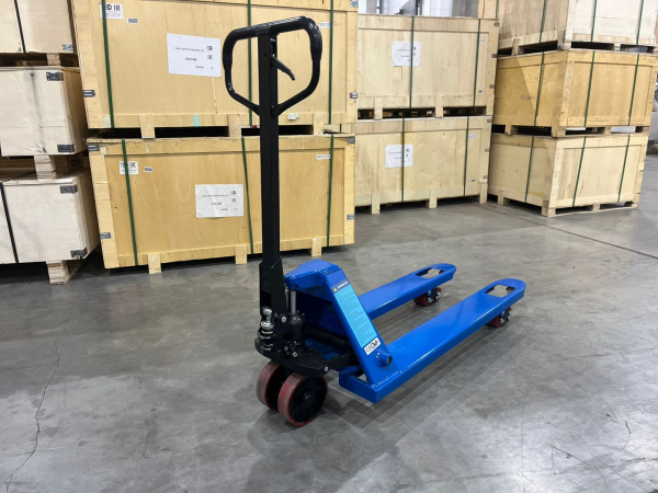 Тележка гидравлическая 2500 кг 1150 мм TOR DF (полиуретановые колеса) Тележка гидравлическая 2500 кг 1150 мм TOR DF (полиуретановые колеса)