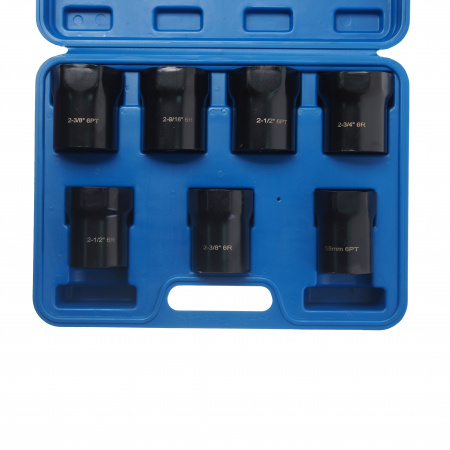 Набор головок для ступичных гаек 7пр.(55мм 6гр., 2-3/8" 6R, 2-1/2" 6R, 2-3/8" 6PT, 2-9/16" 6R, 2-1/2" 6PT, 2-3/4 6R),в кейсе ROCKFORCE /1 Набор головок для ступичных гаек 7пр.(55мм 6гр., 2-3/8" 6R, 2-1/2" 6R, 2-3/8" 6PT, 2-9/16" 6R, 2-1/2" 6PT, 2-3/4 6R),в кейсе ROCKFORCE /1