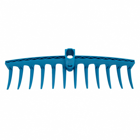 Грабли пластиковые, 400 мм, 12 прямых зубьев, усиленные, Luxe, Palisad