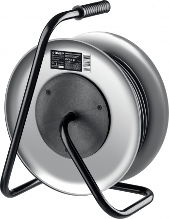 ЗУБР КГ-325, КГ, 3 x 2.5 мм2, 20 м, 4000 Вт, IP44, силовой удлинитель на стальной катушке, Профессионал (55079-20)