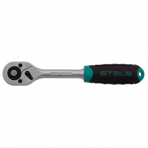 Набор торцевых головок, 3/8", головки 7 - 22 мм, с трещот. ключом, CrV,11 предметов Stels Набор торцевых головок, 3/8", головки 7 - 22 мм, с трещот. ключом, CrV,11 предметов Stels