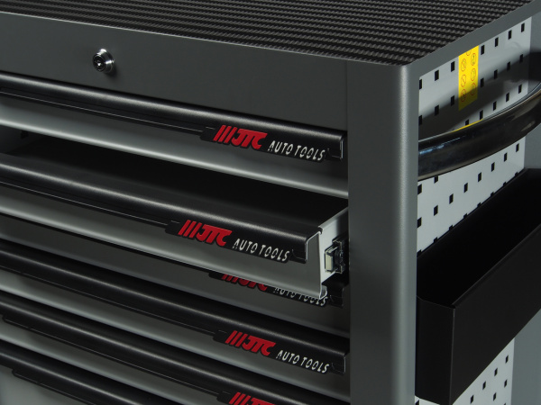 JTC Тележка инструментальная 7 секций серая JTC