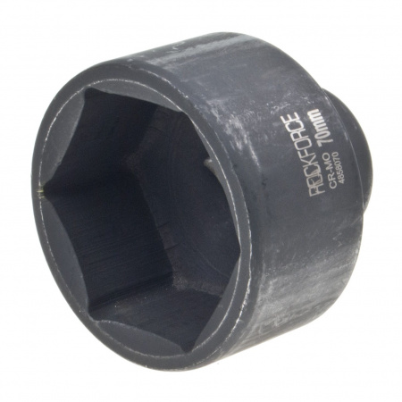 Головка торцевая  70мм 1" 6-гранная ударная L=90мм ROCKFORCE RF-4858070 /1/20