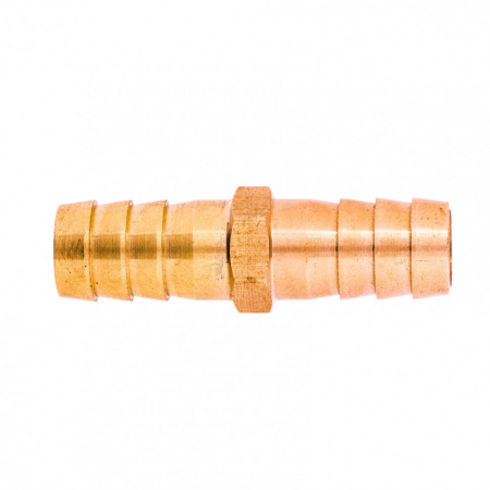 Соединитель для шланга 1/2", латунный Palisad