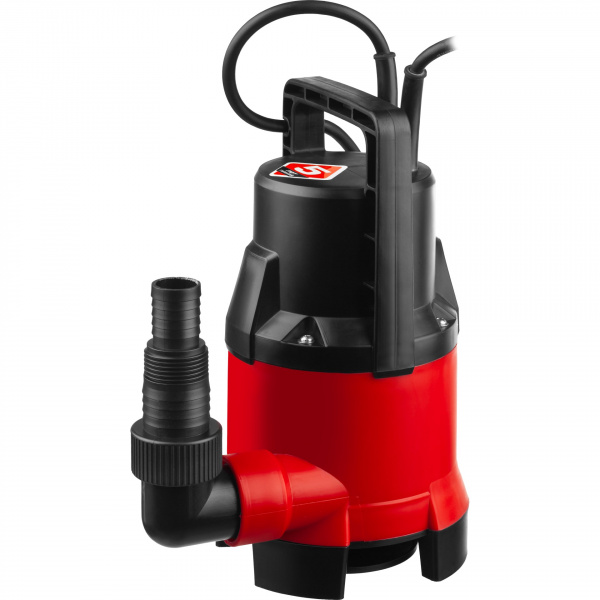 ЗУБР 400 Вт, дренажный насос для грязной воды (НПГ-М1-400)