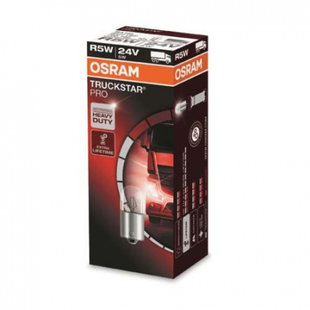 Автолампа R5W (BA15s) TRUCKSTAR PRO 24V OSRAM /10/50