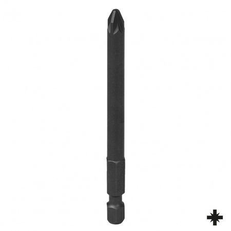 Вставка (бита) торцевая 1/4", Pozidriv, PZ3, 90 мм, для шуруповерта KING TONY 719003Z