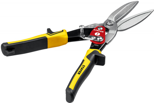 STAYER Cobra, 290 мм, прямые удлинённые ножницы по металлу (23055-29)