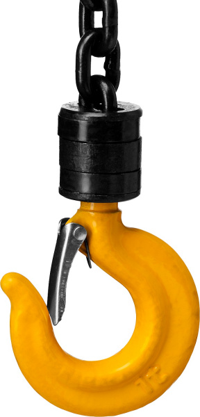 STAYER ProLift, 1 т, 2.5 м, ручная цепная шестеренная таль, Professional (4308-1)