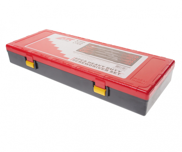 JTC Набор отверток силовых SL 6шт.,PH 2шт. 8 предметов JTC JTC Набор отверток силовых SL 6шт.,PH 2шт. 8 предметов JTC