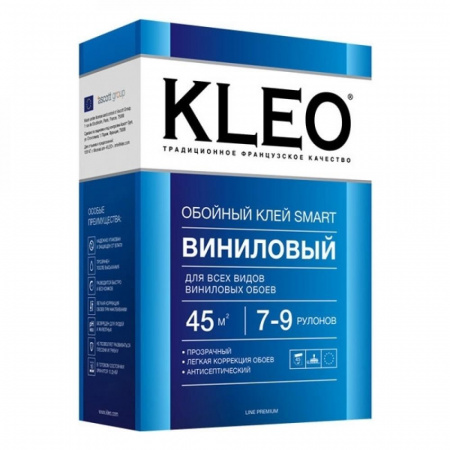 Клей обойный Kleo Смарт виниловый 200гр (7-9 рул) (20)