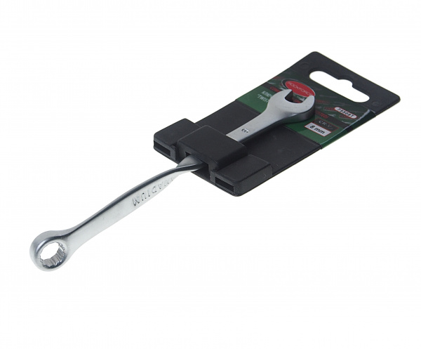 Ключ комбинированный  8мм RF-75508T twist удлиненный на пластиковом держателе ROCKFORCE /1/10