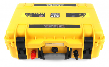 Литий-железо-фосфатный аккумулятор TECHNIK MESSER в защитном кейсе 12В 105Ач 100А с зарядным устройством 25А