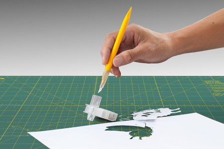 OLFA Utility Models для точных работ 4 мм, перовой нож (OL-AK-5)