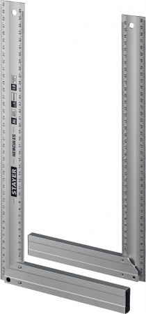 STAYER 400 мм, жесткий столярный угольник, Professional (3432-40)