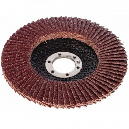 Круг шлифовальный лепестковый торцевой 150*22 (А40) Луга