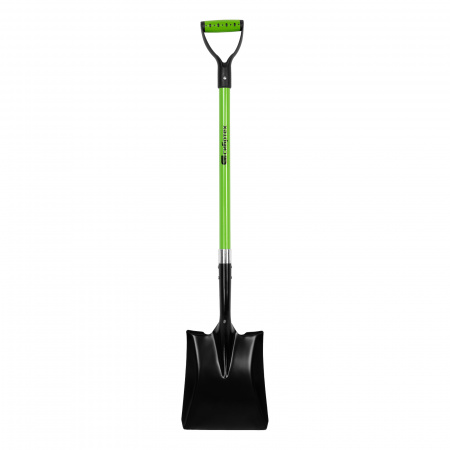 Лопата совковая, 235х290х1150 мм, фибергласовый черенок, Сибртех