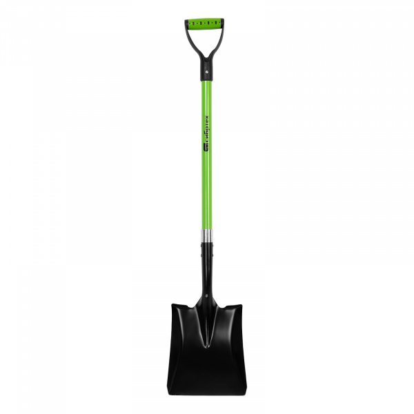 Лопата совковая, 235х290х1150 мм, фибергласовый черенок, Сибртех