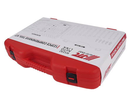 JTC Набор инструментов 123 предмета слесарно-монтажный 1/4",3/8",1/2" 6-ти гран. метрич/дюйм в кейсе JTC JTC Набор инструментов 123 предмета слесарно-монтажный 1/4",3/8",1/2" 6-ти гран. метрич/дюйм в кейсе JTC