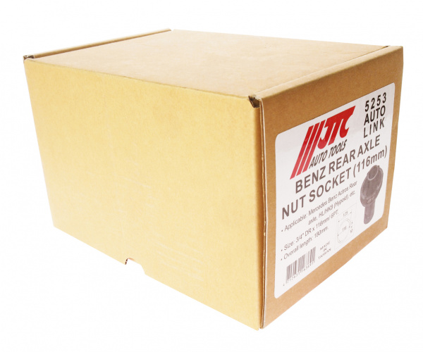 JTC Головка ступичная для задней оси 6Т, d=125мм, L=180мм (MERCEDES) JTC