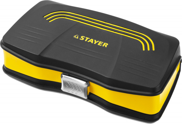 STAYER Pro Tech 39, 39 предм., универсальный набор инструмента (25135-H39) STAYER Pro Tech 39, 39 предм., универсальный набор инструмента (25135-H39)