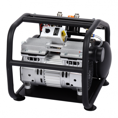 GTE Компрессор пневматический 220В 0.55кВт 8атм. 60л/мин. ресивер-8л поршневой безмасляный GTE