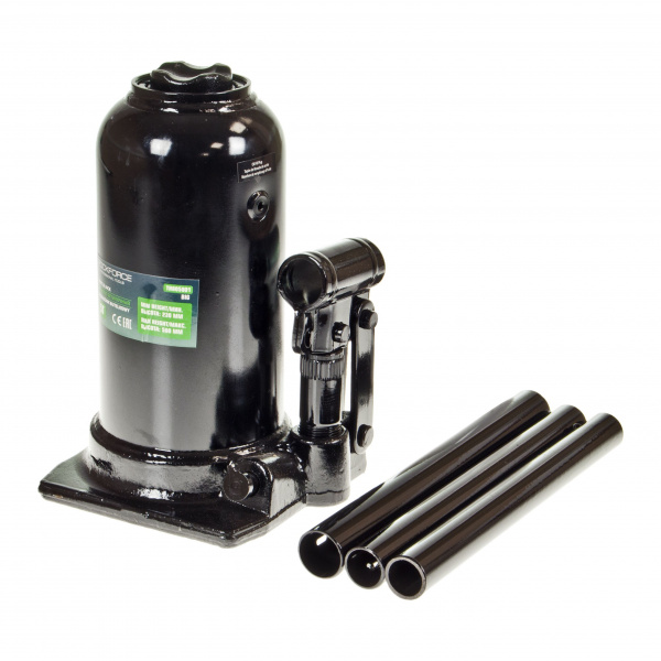 Домкрат гидравлический RF-TH805001BIG бутылочный с клапаном 5т (выс.подъема 230-500мм) ROCKFORCE /1