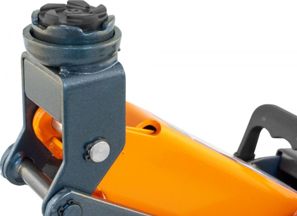 OHT225C Домкрат подкатной 2.5 т. с фиксатором в кейсе, 140-387 мм