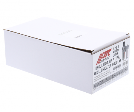 JTC Блок подготовки воздуха (лубрикатор,осушитель) 1/2” металл. переключ. 285PSI 4000л/мин. JTC