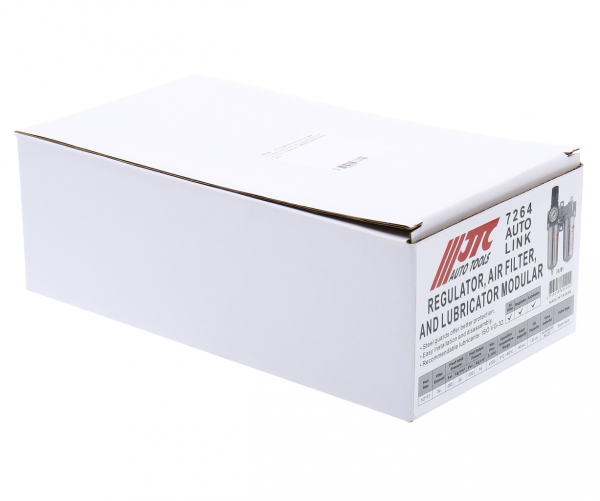 JTC Блок подготовки воздуха (лубрикатор,осушитель) 1/2” металл. переключ. 285PSI 4000л/мин. JTC