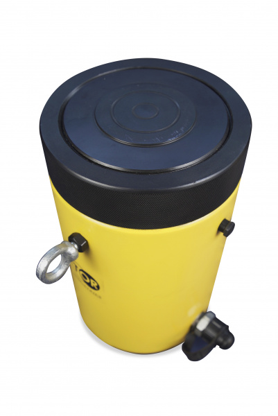 Домкрат гидравлический TOR HHYG-100150LS (ДГ100П150Г) 100 т с фиксирующей гайкой Домкрат гидравлический TOR HHYG-100150LS (ДГ100П150Г) 100 т с фиксирующей гайкой