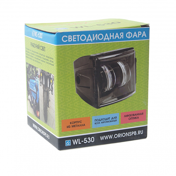 Фара рабочего света W-530 2LED 30W (85х78х90мм) 10-30V ВЫМПЕЛ /1/20 Фара рабочего света W-530 2LED 30W (85х78х90мм) 10-30V ВЫМПЕЛ /1/20