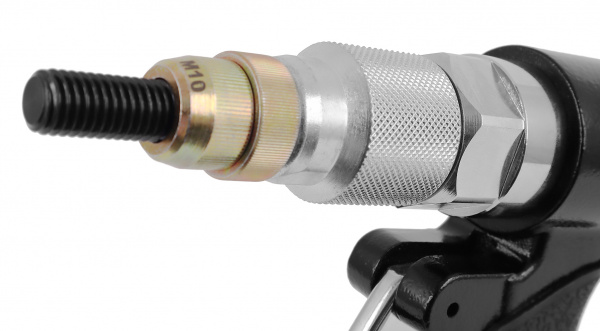 Пневматический резьбовой заклепочник MESSER TP6303F с комплектом для установки заклепок М4, М5, М6, М8, М10