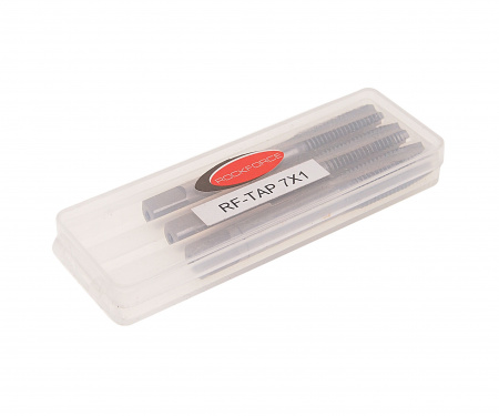 Метчик RF-TAP07100 M7x1 (3шт),в пластиковом футляре ROCKFORCE /1