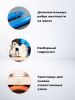 Тележка гидравлическая 2500 кг 1500 мм полиуретановые колеса 200 мм TOR RHP(BF) PRO